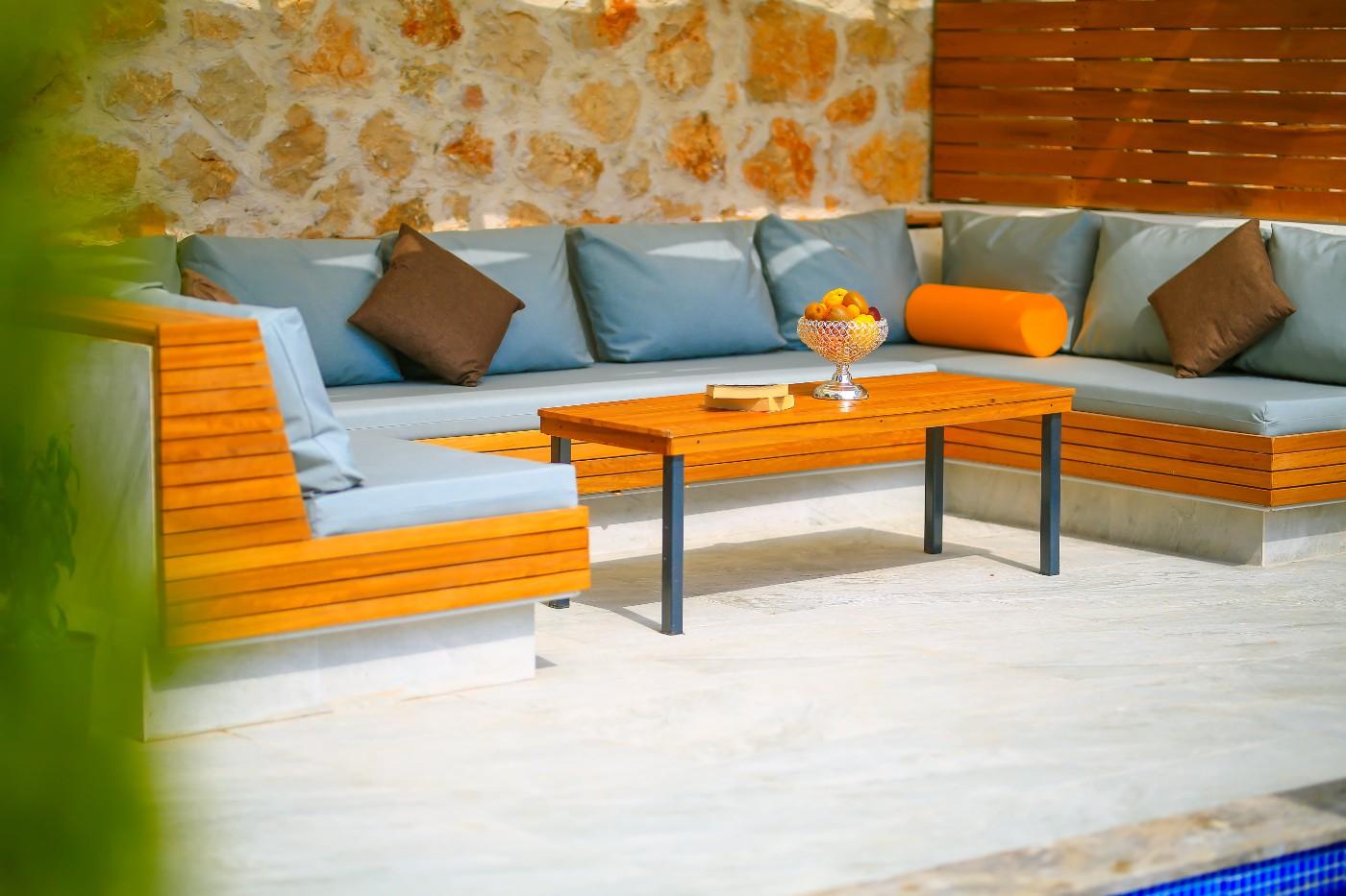 Kaş Kalkan'da Deniz Manzaralı, Özel Havuzlu, Jakuzili, Lüks Villa-21158