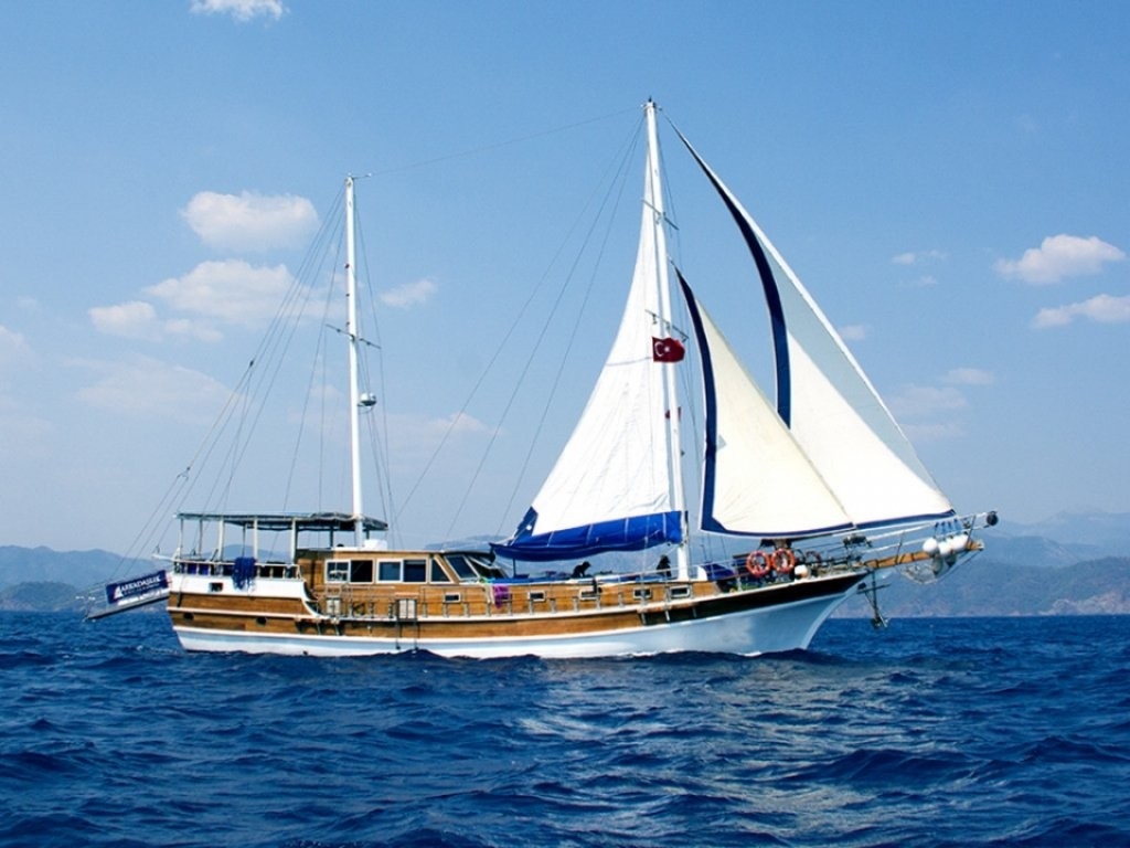 Muğla Fethiye'de 8 Kişilik, Mavi Yolculuk İçin İdeal, Konforlu Gulet