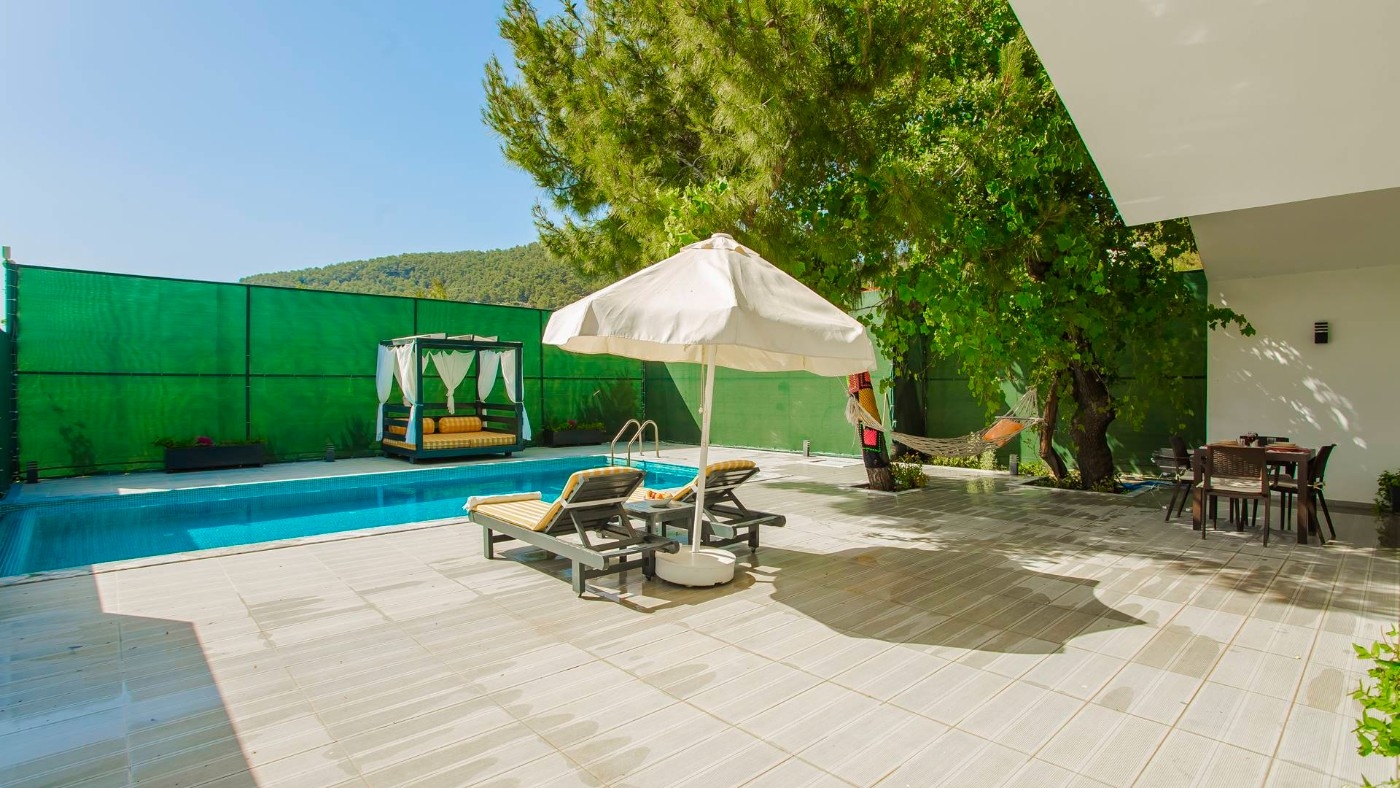 Kaş İslamlar'da Doğa'nın İçerisinde, Özel Havuzlu, Balayı Villası