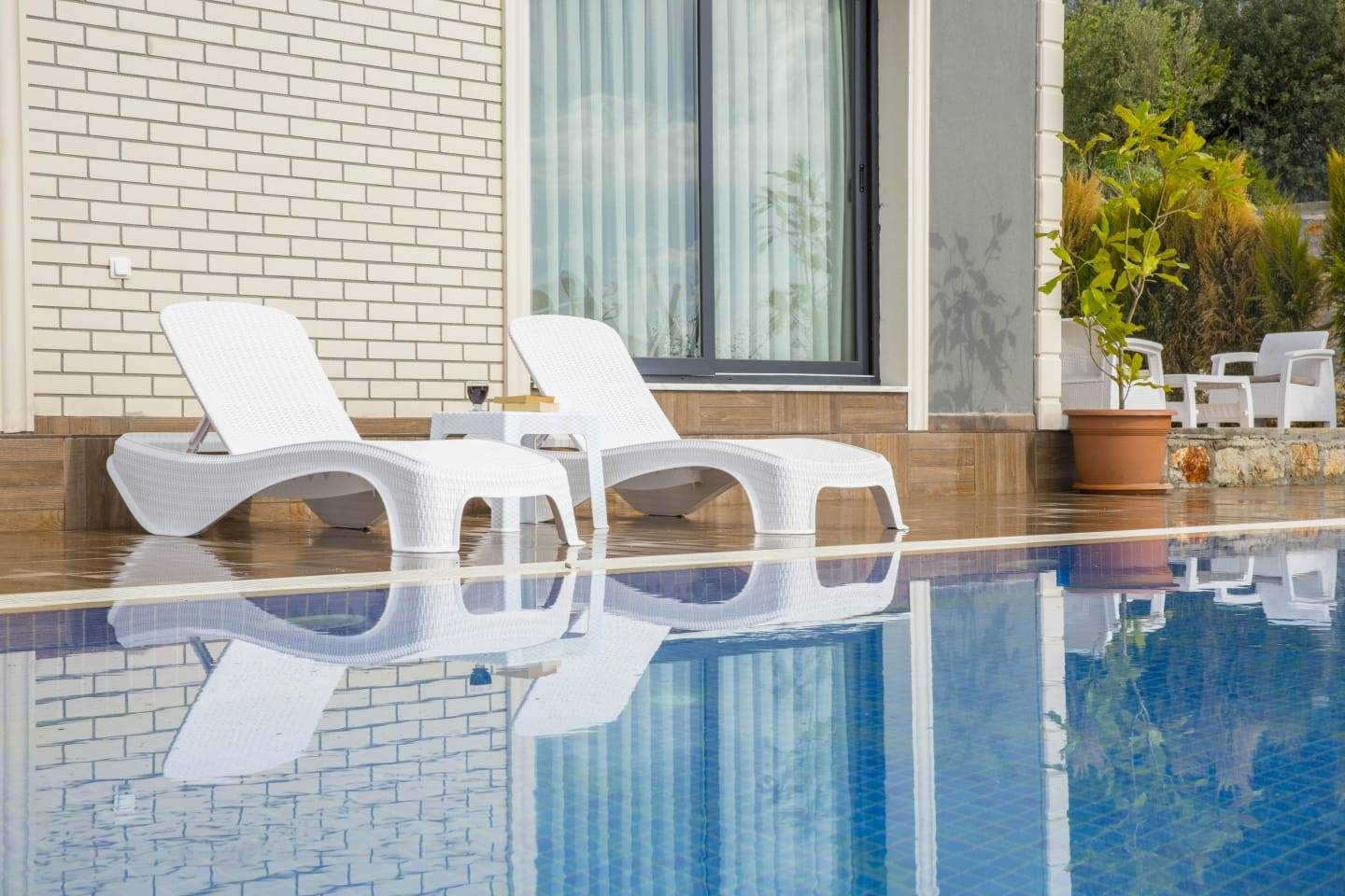 Marmaris Söğüt'te Muhteşem Deniz Manzaralı, Özel Havuzlu, Lüks Villa