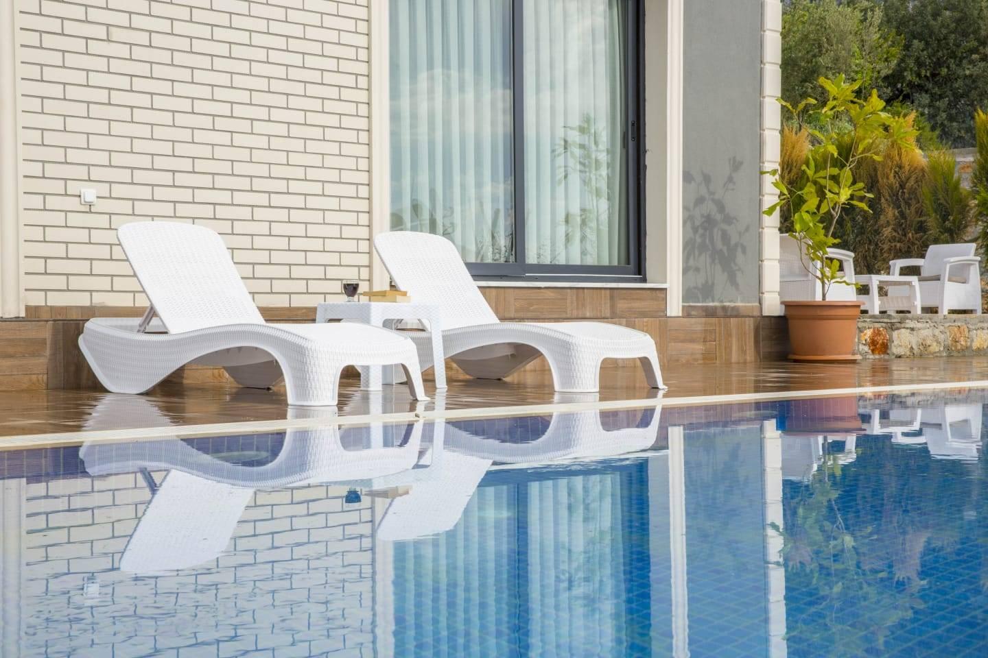 Marmaris Söğüt'te Muhteşem Deniz Manzaralı, Özel Havuzlu, Lüks Villa-31019