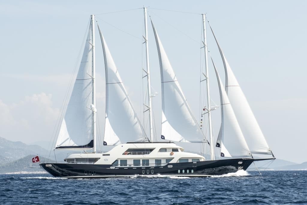 Bodrum'da Huzurlu Maviliklerde, 55 Metre, Lüks Kiralık Gulet