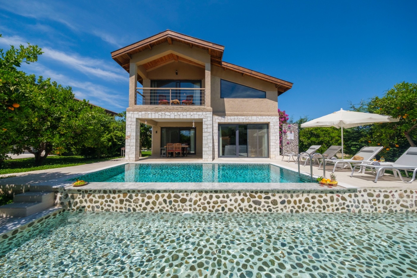 Fethiye'de Portakal Ağaçları Arasında, Özel Havuzlu, Kiralık Villa