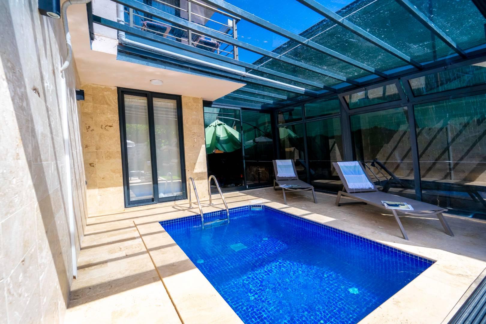 Kaş Patara'da Sessiz ve Sakin Konumda, Özel Havuzlu, Lüks Villa-26930