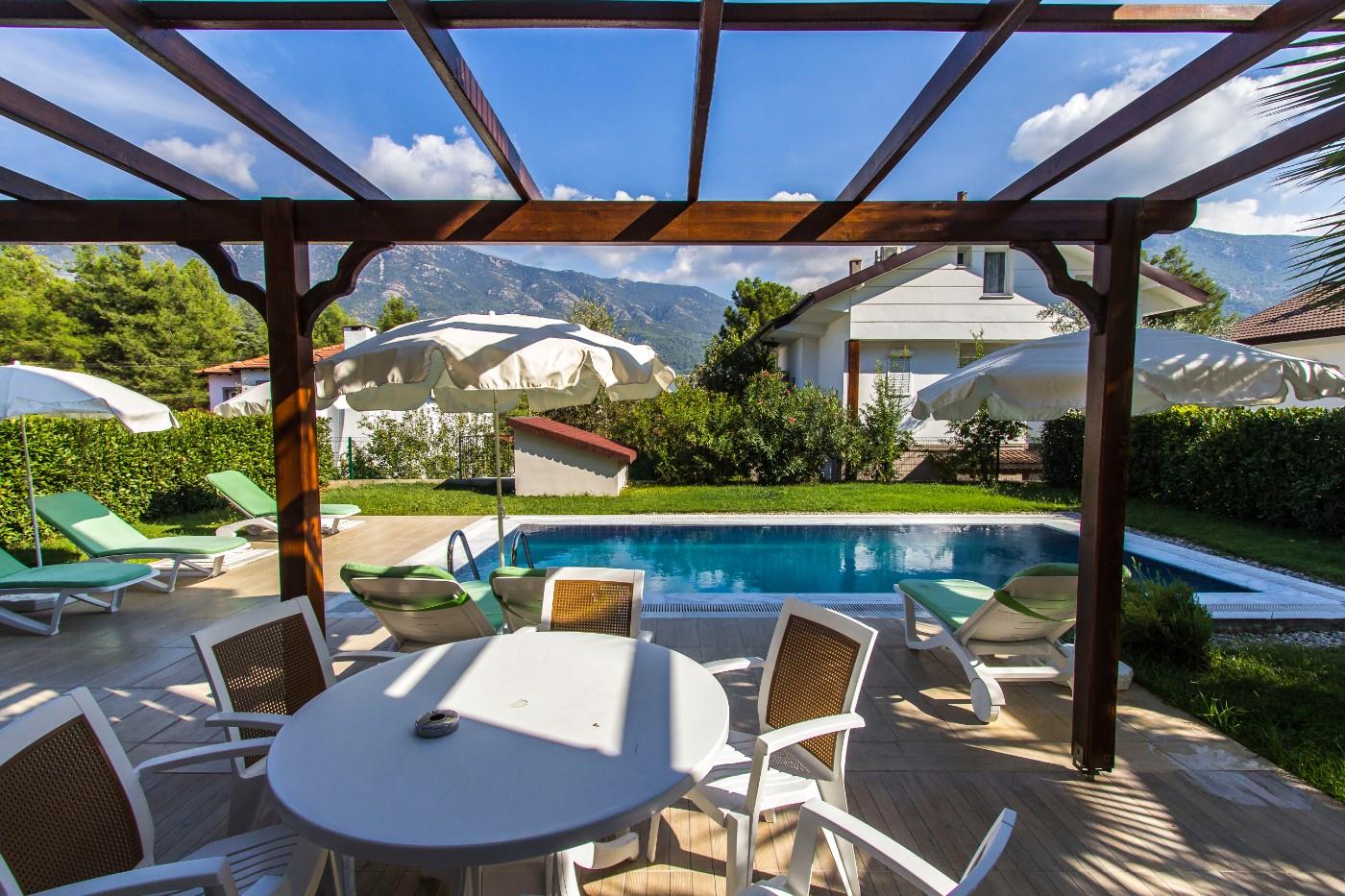 Fethiye Ölüdeniz'de Denize Yakın, Özel Havuzlu, 8 Kişilik Villa-14056