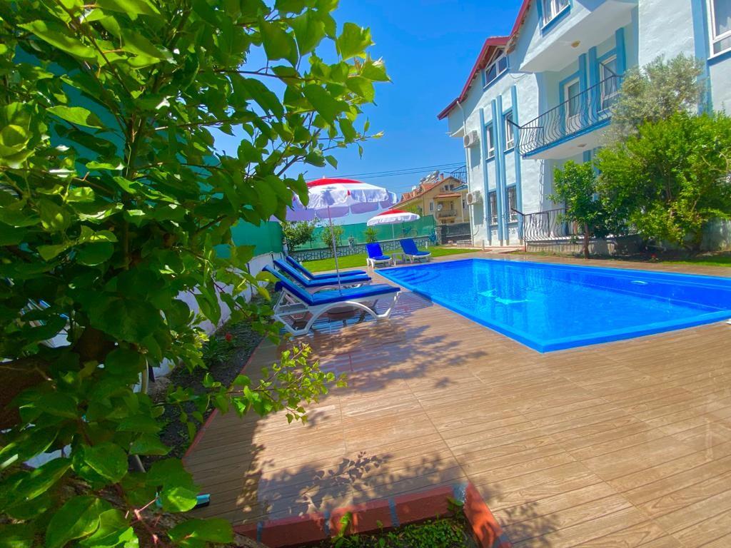 Fethiye'de Karaçulha'da Denize Yakın, Ortak Havuzlu, 3+1, Konforlu Ev-21315