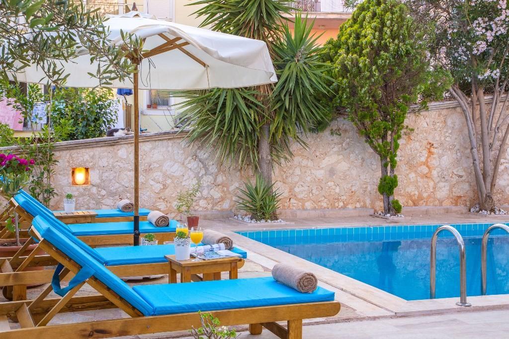 Kaş Kalkan'da Deniz Manzaralı, Ortak Havuzlu, Jakuzili, Lüks Yazlık -17025