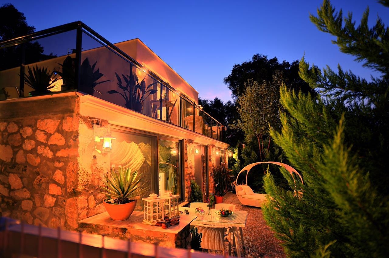 Fethiye Şövalye Adası'nda Denize Sıfır, 6 Kişilik, Tatil Evi