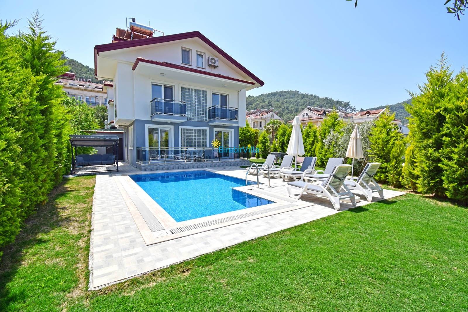 Fethiye Ölüdeniz'de Merkezi Konumda, Özel Havuzlu, Kiralık Villa