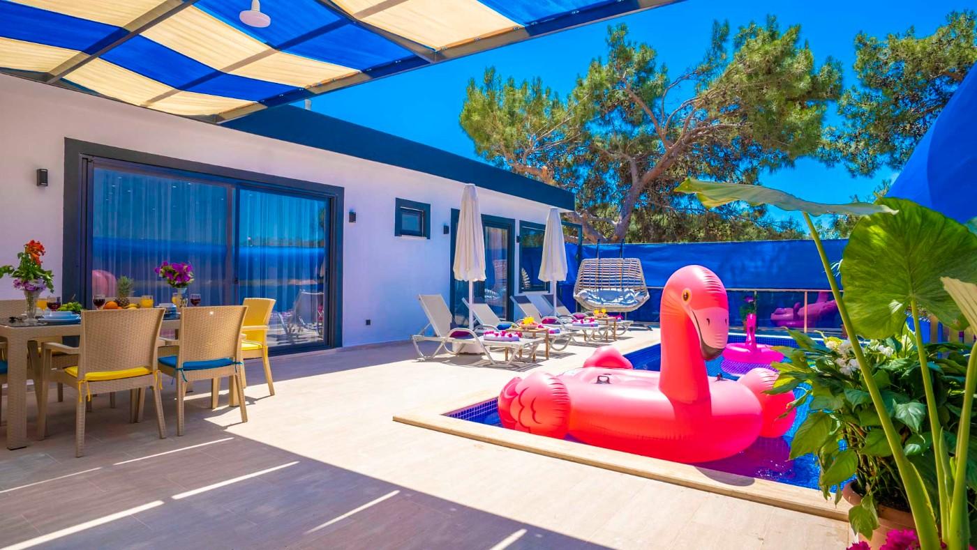 Kalkan Akbel'de Merkezi Konumda, Özel Havuzlu, Şık Villa-23536