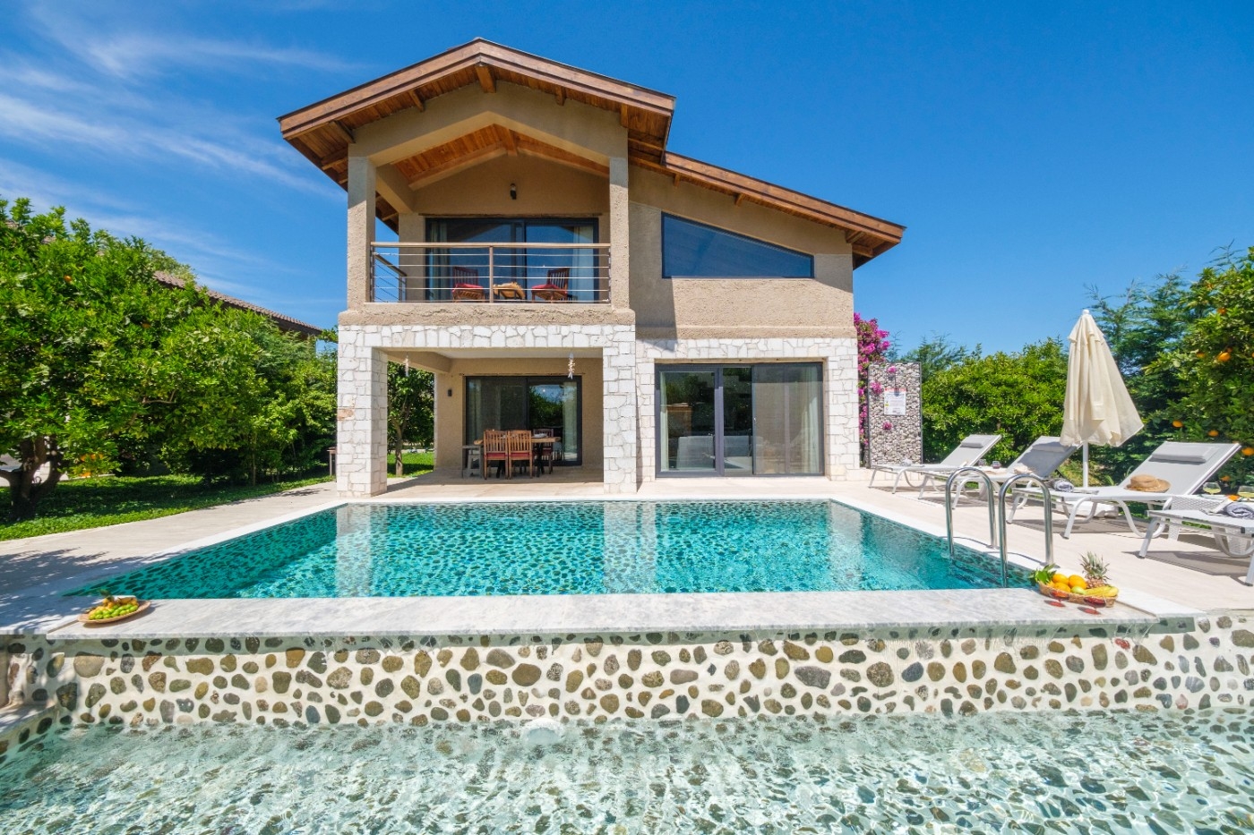 Fethiye'de Portakal Ağaçları Arasında, Özel Havuzlu, Kiralık Villa