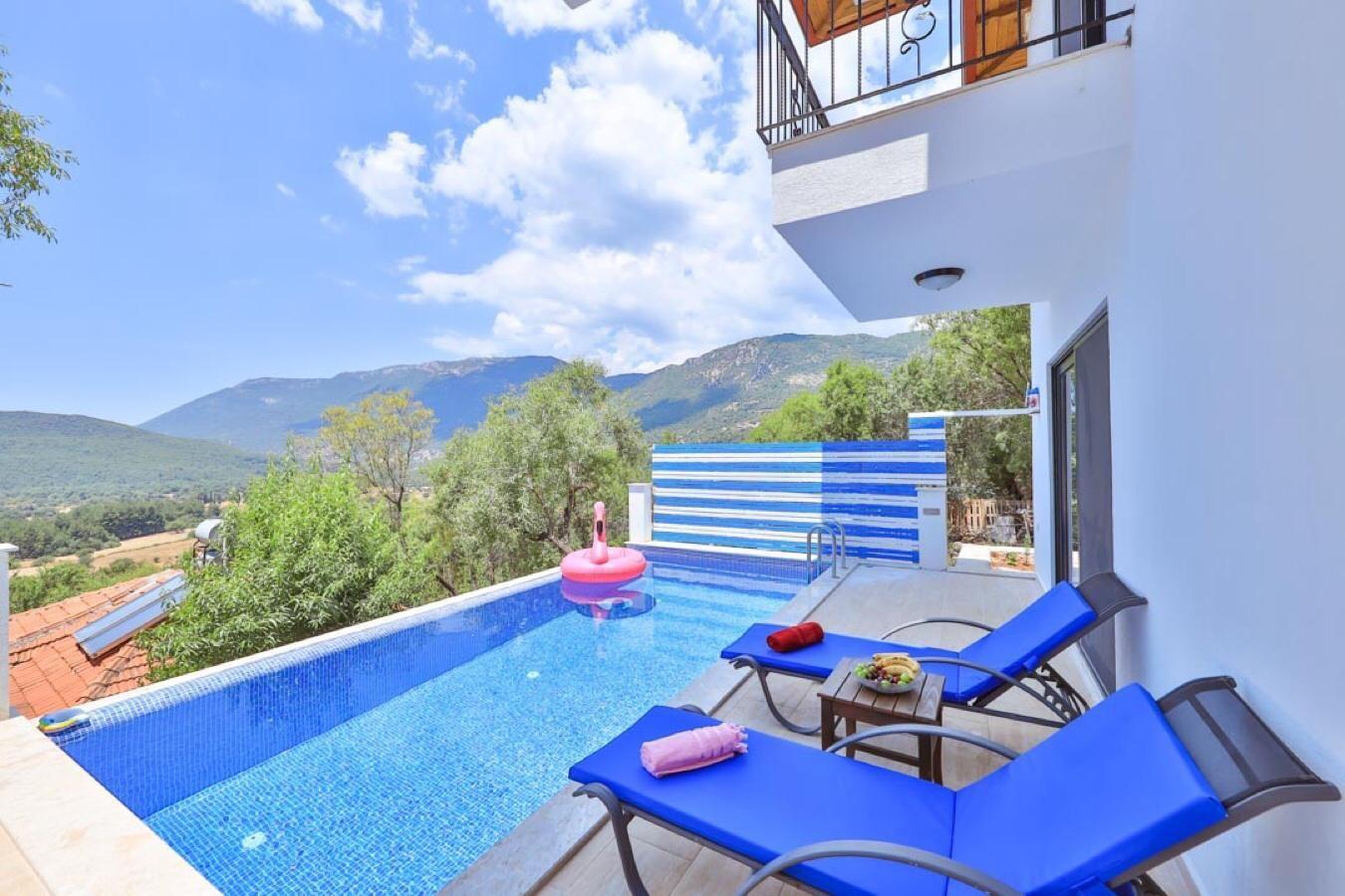 Kaş Çukurbağ'da Huzur Veren Doğada, Özel Havuzlu, Ferah Villa-16468