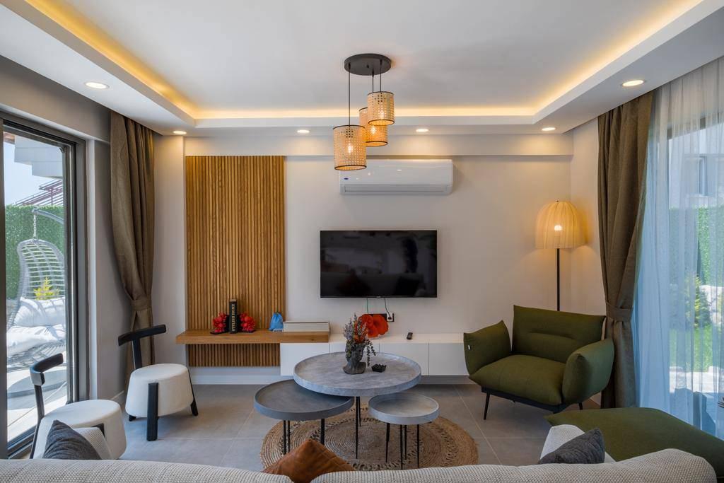 Fethiye'de Ferah Bahçeli, Özel Havuzlu, Jakuzili Villa-29665