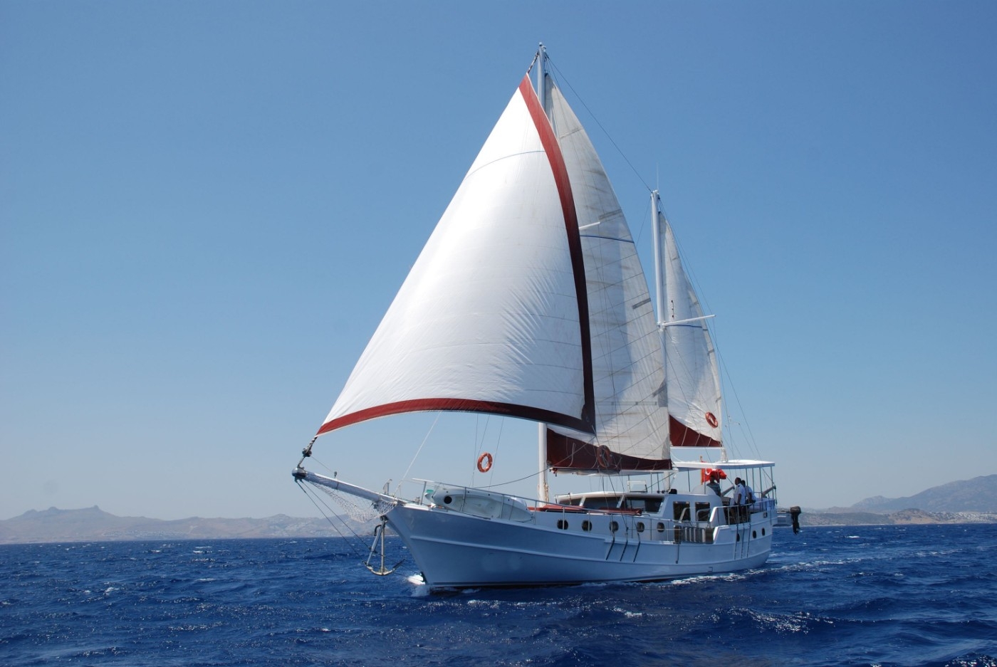 Bodrum'da Eşsiz Doğa Eşliğinde, 8 Kişilik, Modern Gulet