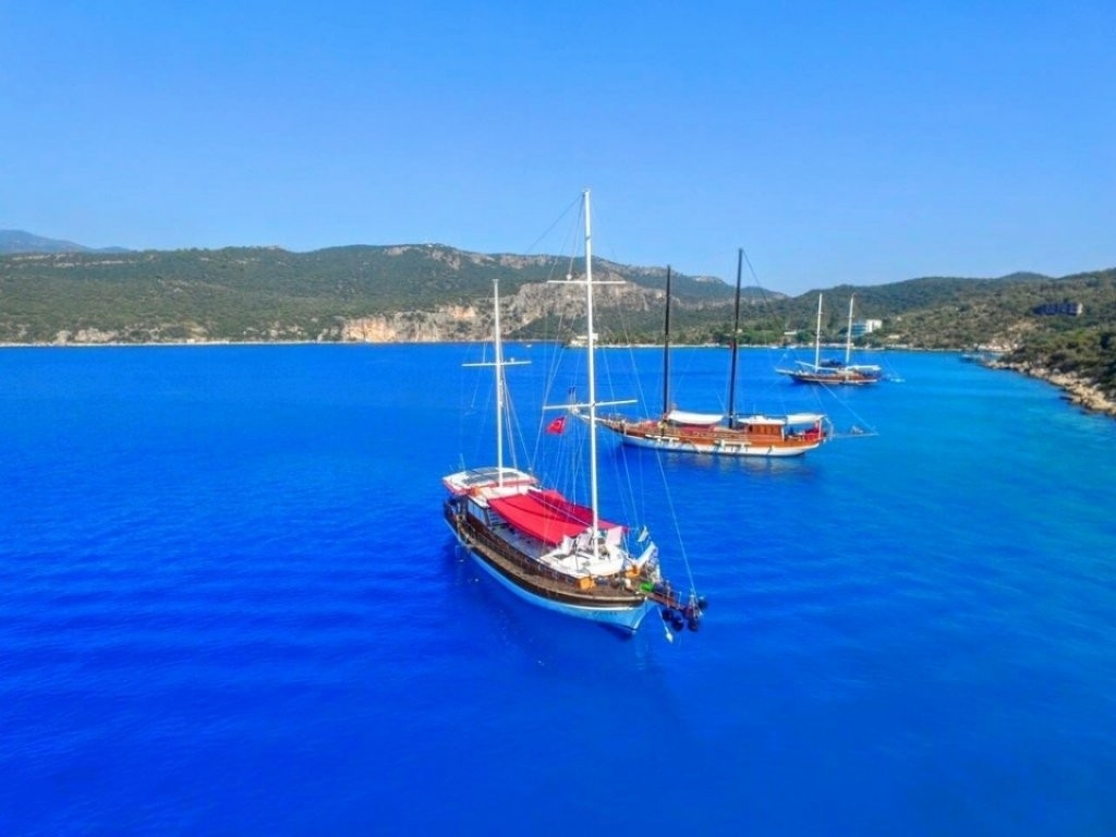 Muğla Fethiye'de Eşsiz Sularda, 10 Kişilik Gulet