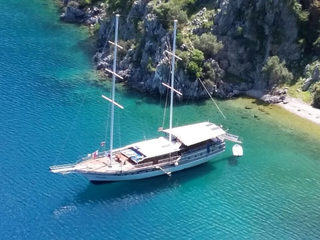 Muğla Fethiye'de Unutulmaz Mavi Yolculuk Keyfi Veren, 16 Kişilik Gulet