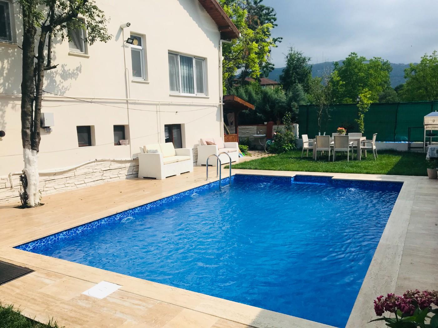 Sapanca Rüstempaşa'da Doğa Manzaralı, Özel Havuzlu, 4+1 Villa-16459