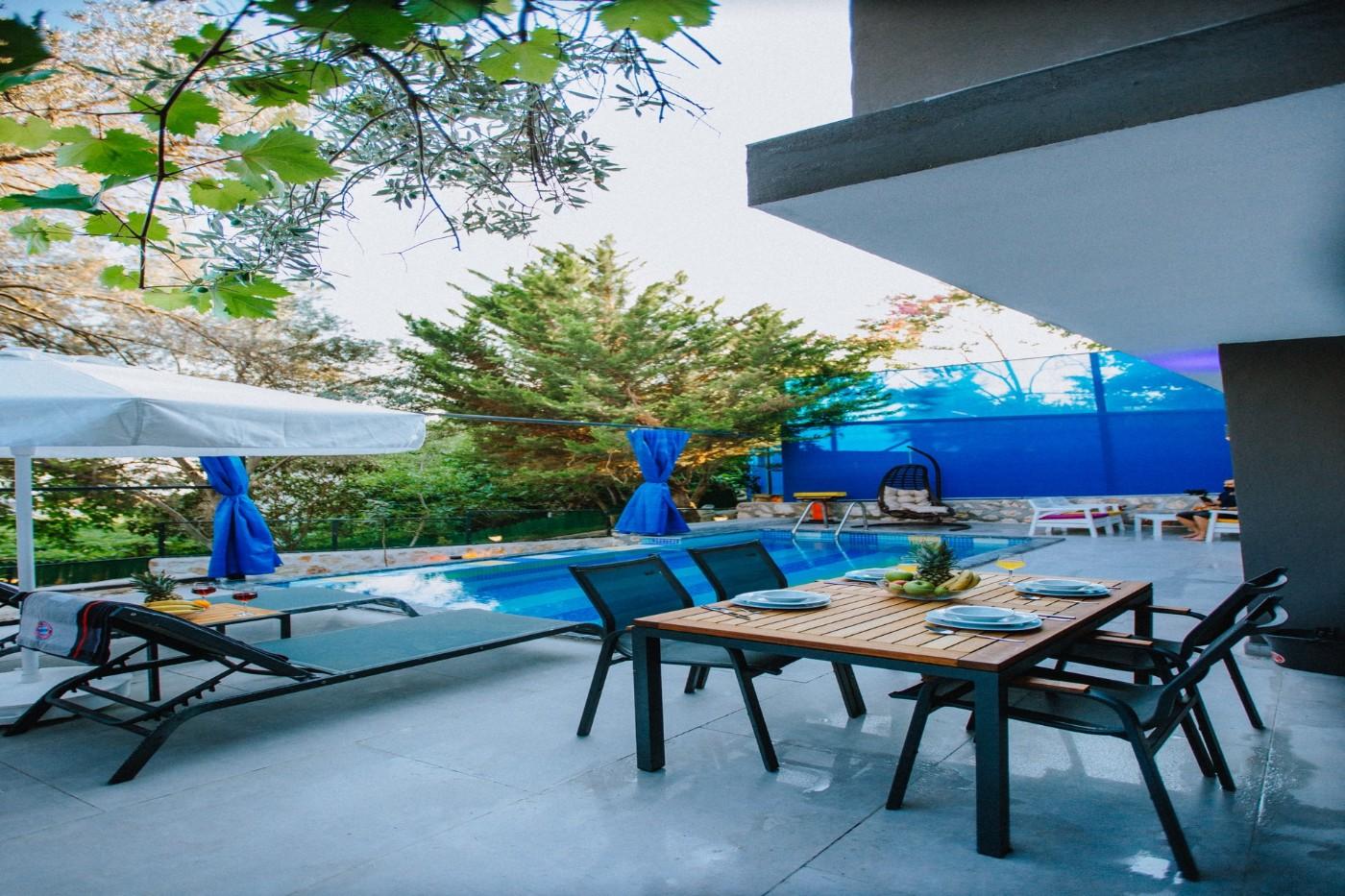 Kaş İslamlar'da Doğa İçerisinde, Özel Havuzlu, Saunalı Villa-22891