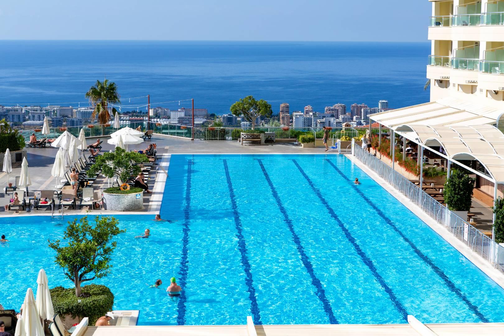 Alanya Kargıcak'ta Müthiş Tesis İçerisinde, Ortak Havuzlu Tatil Evi-30648