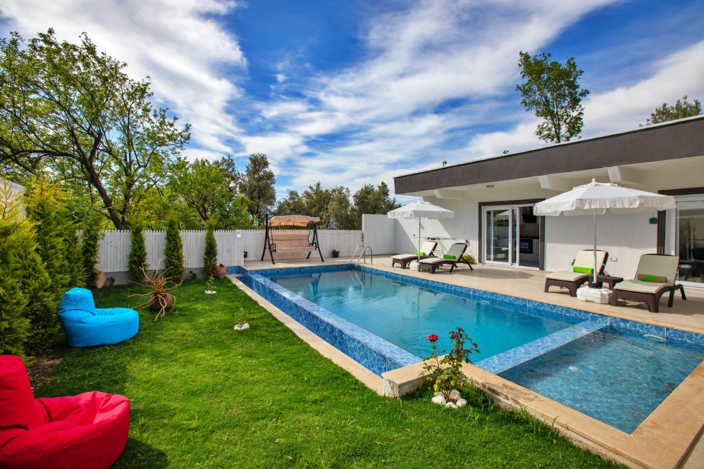 Kaş Üzümlü'de Balayı Çiftlerine Uygun, Özel Havuzlu, Jakuzili Villa-23898