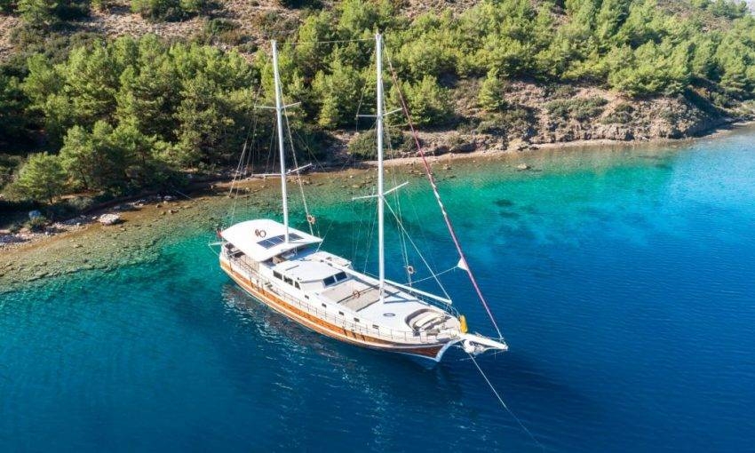 Bodrum'un Masmavi Sularında Muhteşem Tasarımlı, Kiralık Lüks Gulet