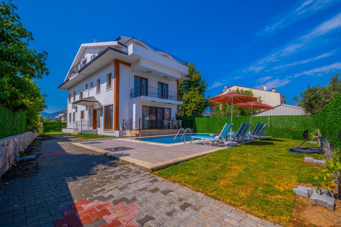 Fethiye Foça'da Muhteşem Doğada, Özel Havuzlu, Jakuzili, Lüks Villa-21968