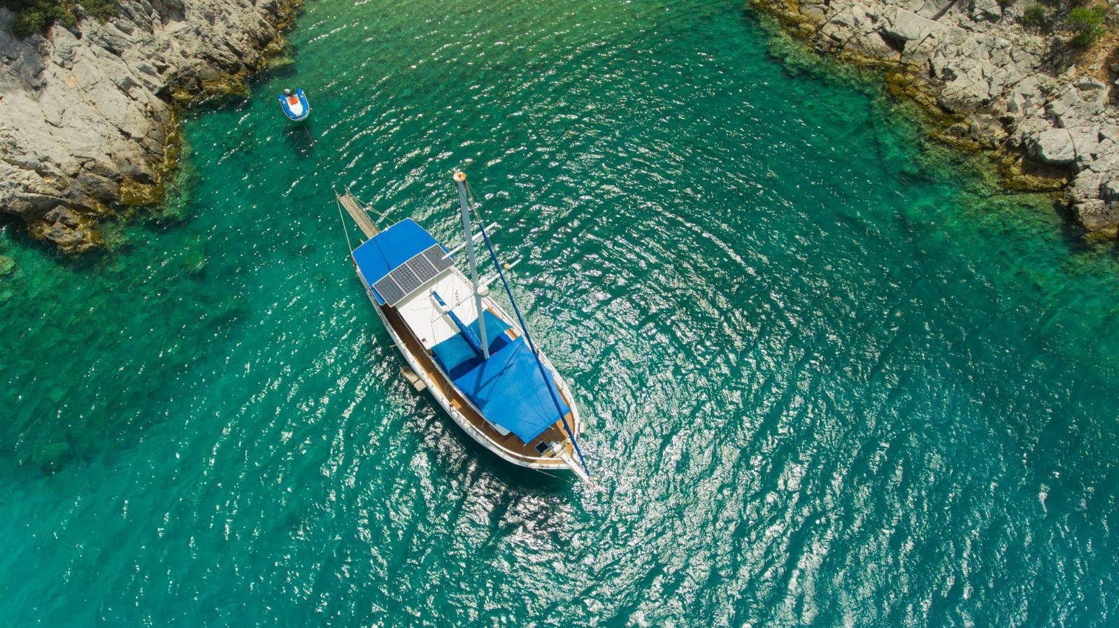 Fethiye'nin Masmavi Sularında, Lüks Yapım Gulet