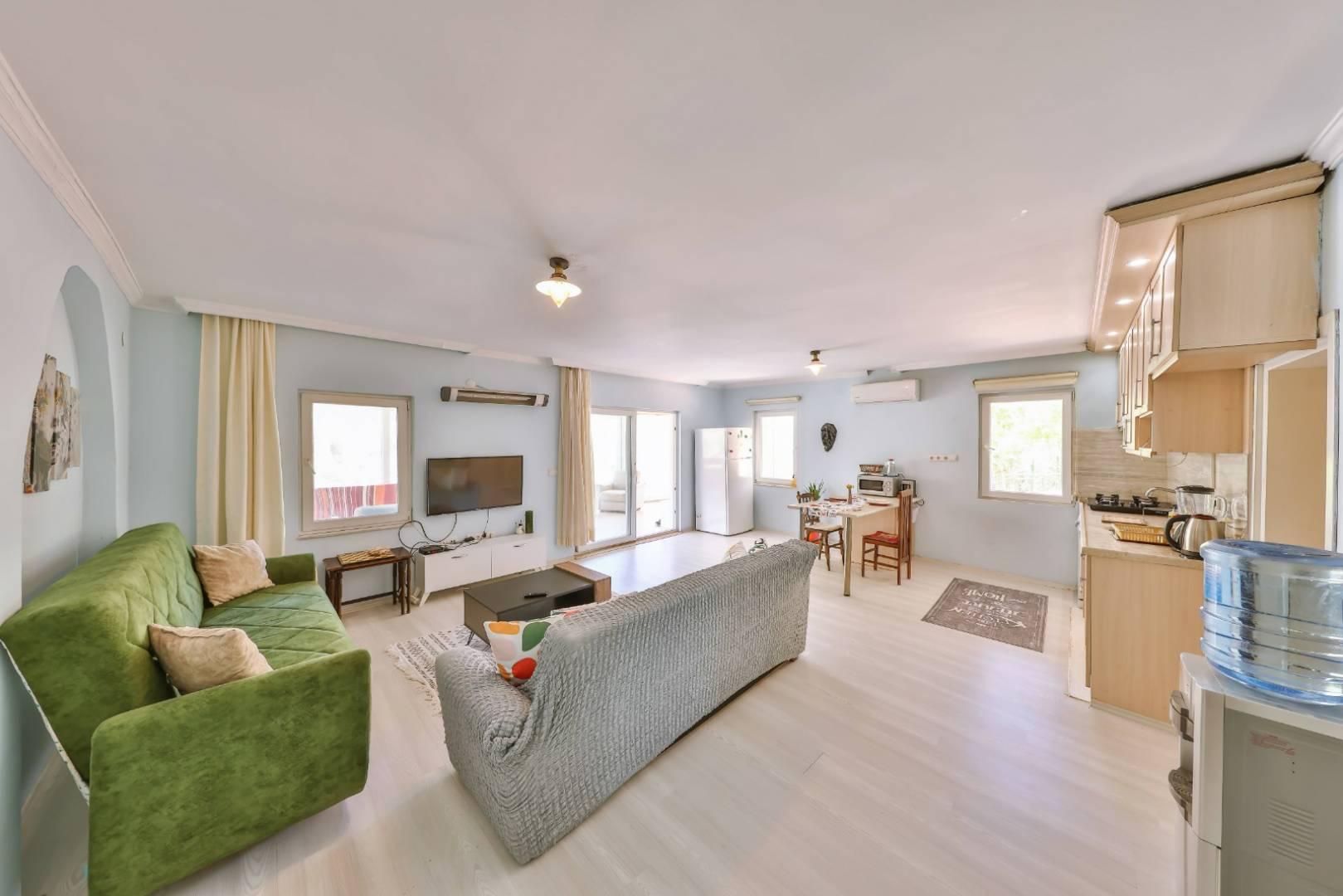 Kaş Andifili'de Eşsiz Doğa Manzaralı, Özel Bahçeli, Şık Tatil Evi-27005