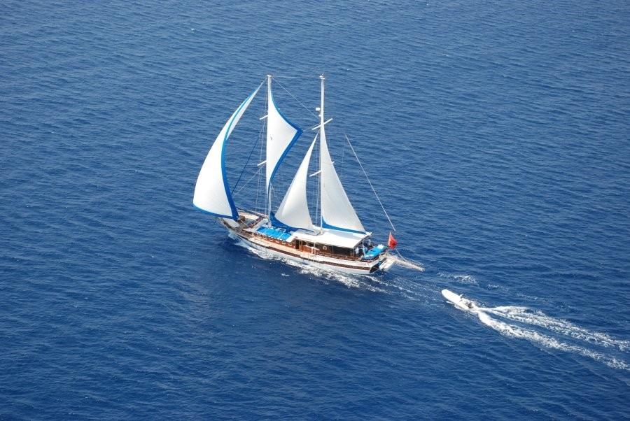 Bodrum'da Masmavi Eşsiz Sularda, Geniş ve Ferah, 16 Kişilik Gulet-16767