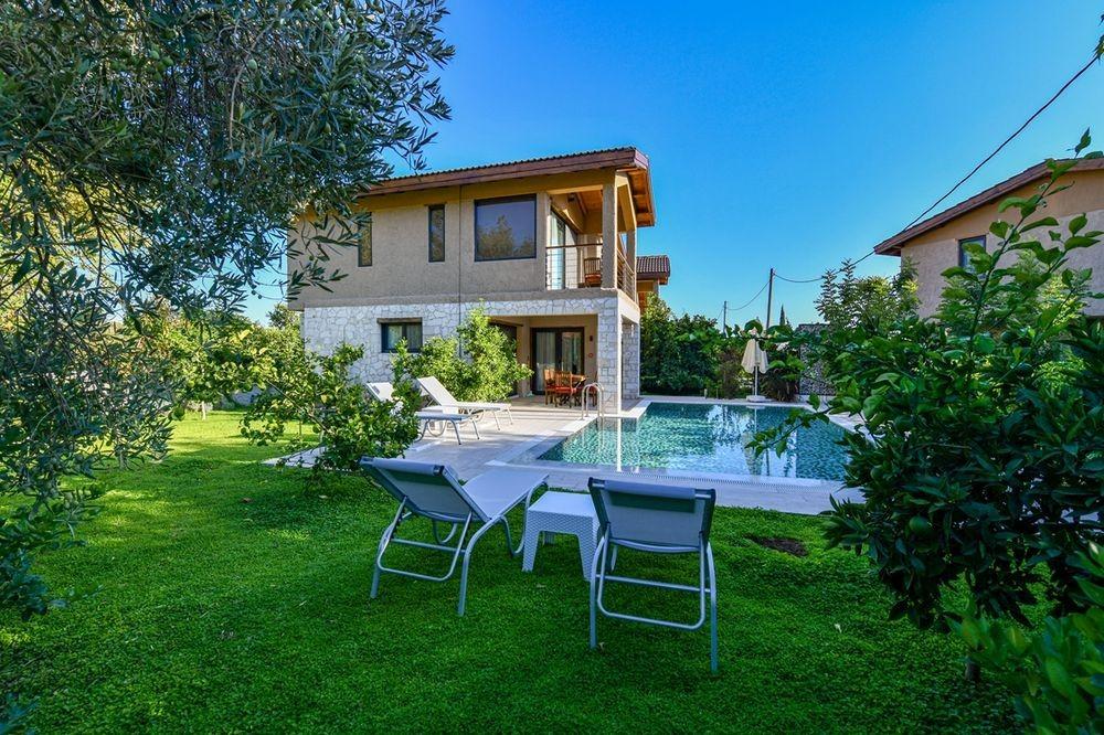 Fethiye'de Portakal Ağaçlarının Arasında, Özel Havuzlu, Şık Villa-17972