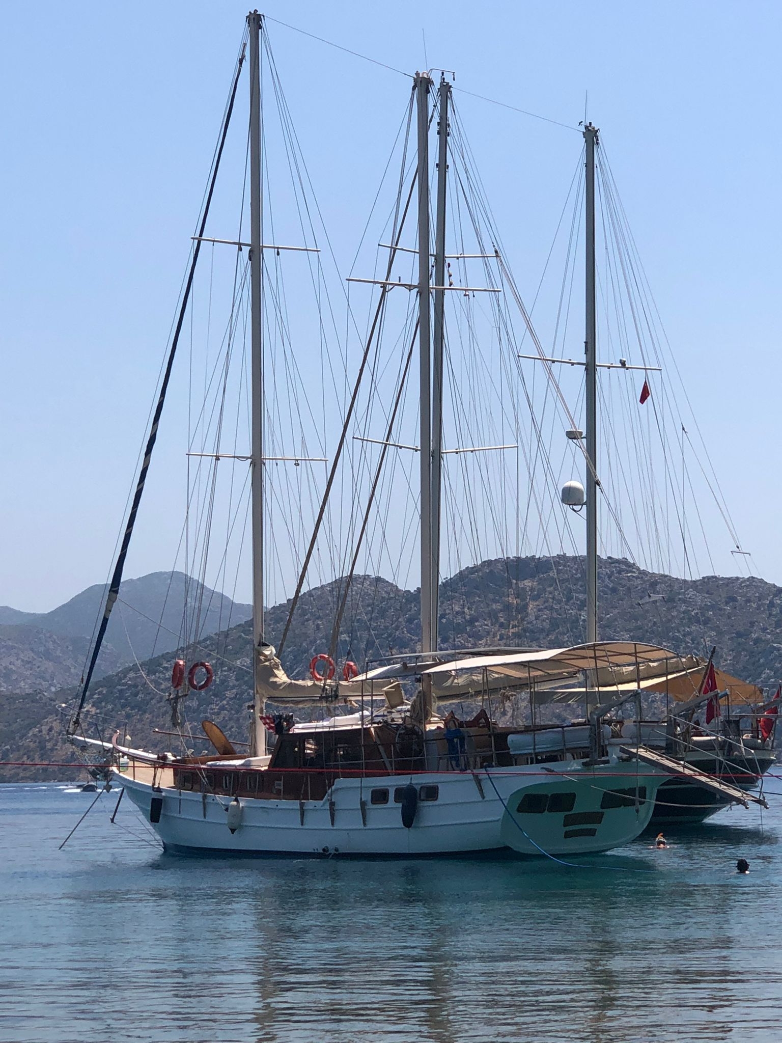 Muğla Bodrum, Bozburun Çıkışlı, 4 Kabinli, Ekonomik Kiralık Tekne