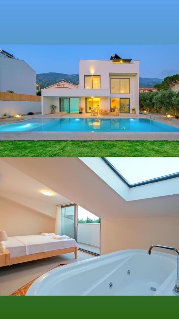 Fethiye Ölüdeniz'de Aile Gruplarına Uygun, Özel Havuzlu, Şık Villa-39324