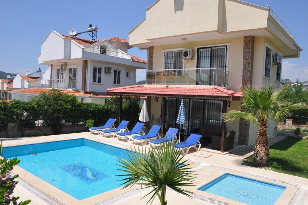 Fethiye Ölüdeniz'de Geniş Ailelere Uygun, Özel Havuzlu, Estetik Villa-24722