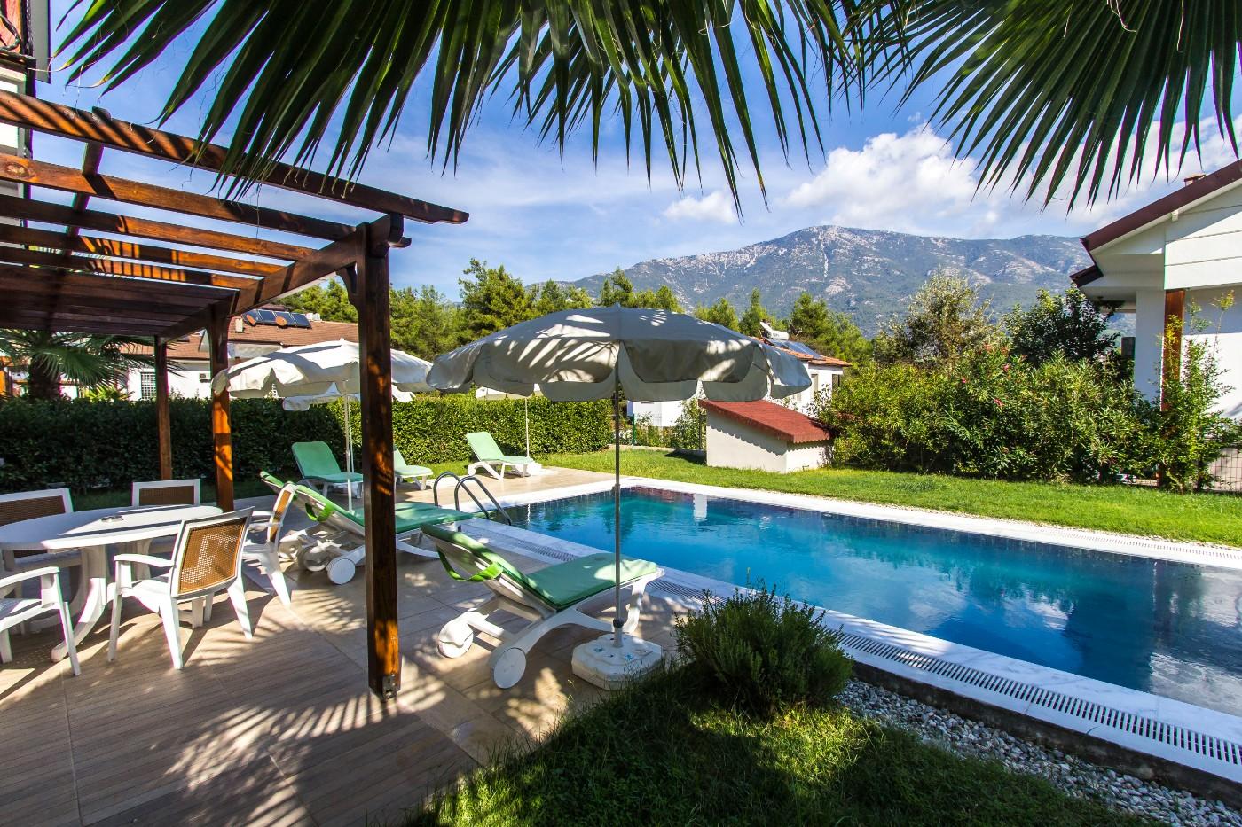Fethiye Ölüdeniz'de Denize Yakın, Özel Havuzlu, 8 Kişilik Villa-14056
