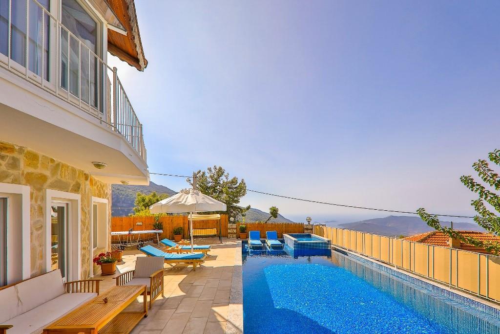 Kaş İslamlar'da Huzur Dolu Doğada, Özel Havuzlu, Jakuzili Villa-12082