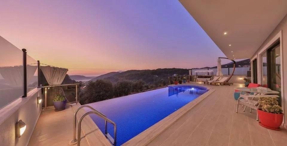 Kaş İslamlar'da Gözlerden Uzak, Özel Havuzlu, Balayı Villası-40098