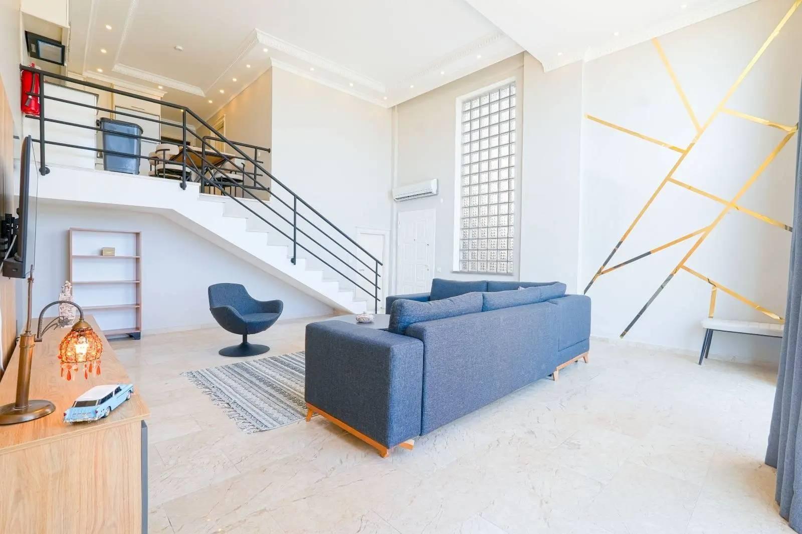 Alanya Bektaş'ta Sakin Konumda, Ortak Havuzlu, Lüks Suite-43406