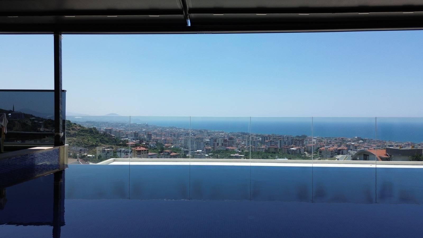 Alanya Büyükhasbahçe'de Merkeze Yakın, Özel Havuzlu, Balayı Villası-43125