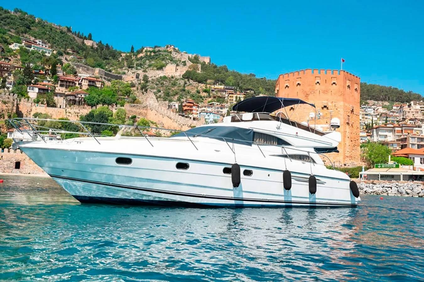 Alanya Dinek'in Masmavi Sularında, 6 Kişilik, Lüks Motoryat-42688