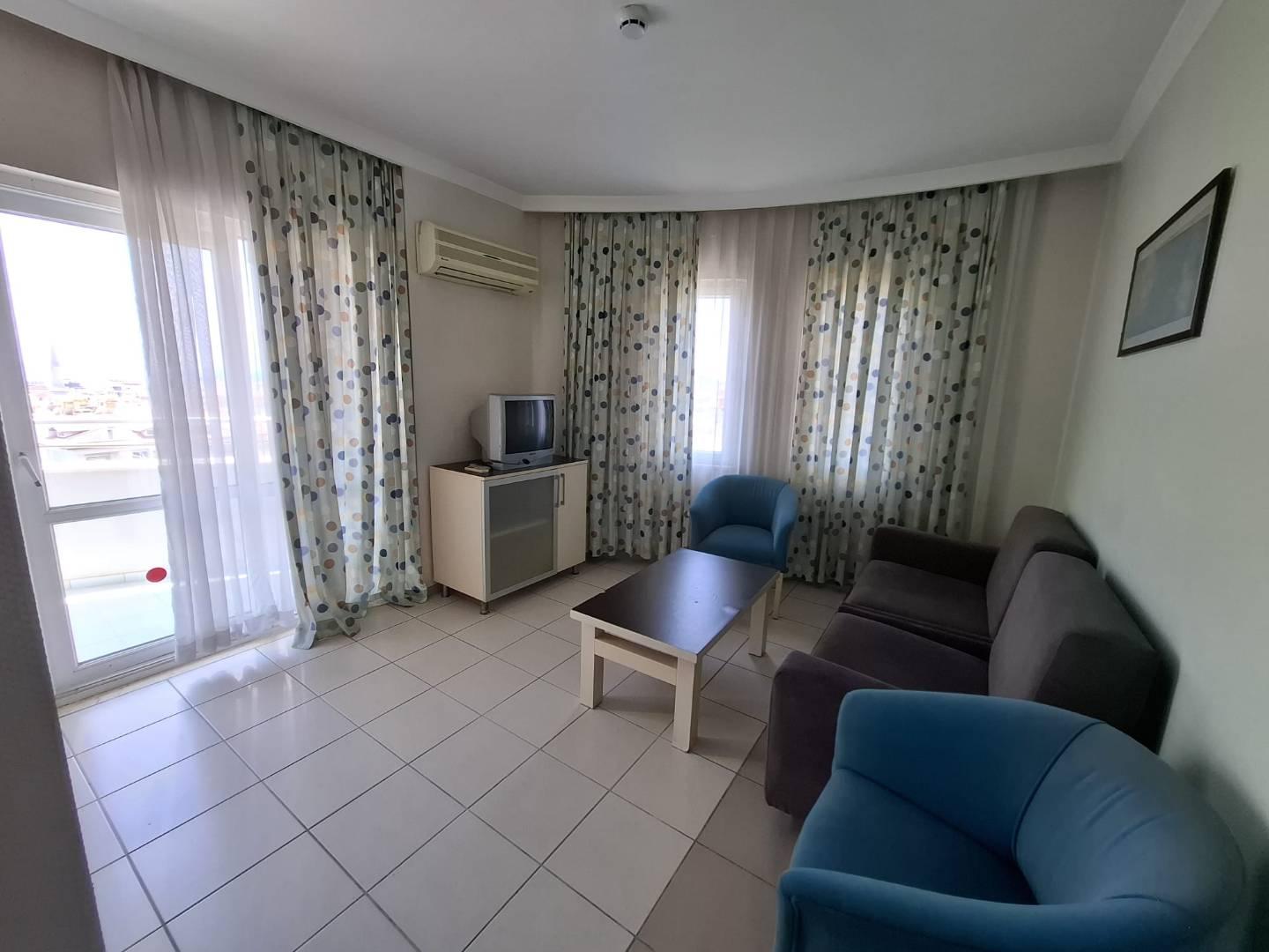 Alanya Güllerpınarı'nda Aquaparklı Tesis İçerisinde, 1+1 Suit-42429