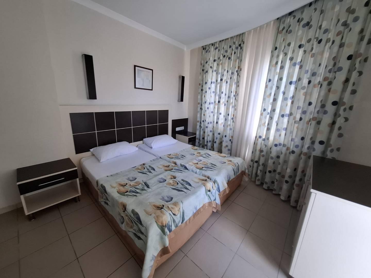 Alanya Güllerpınarı'nda Aquaparklı Tesis İçerisinde, 1+1 Suit-42429