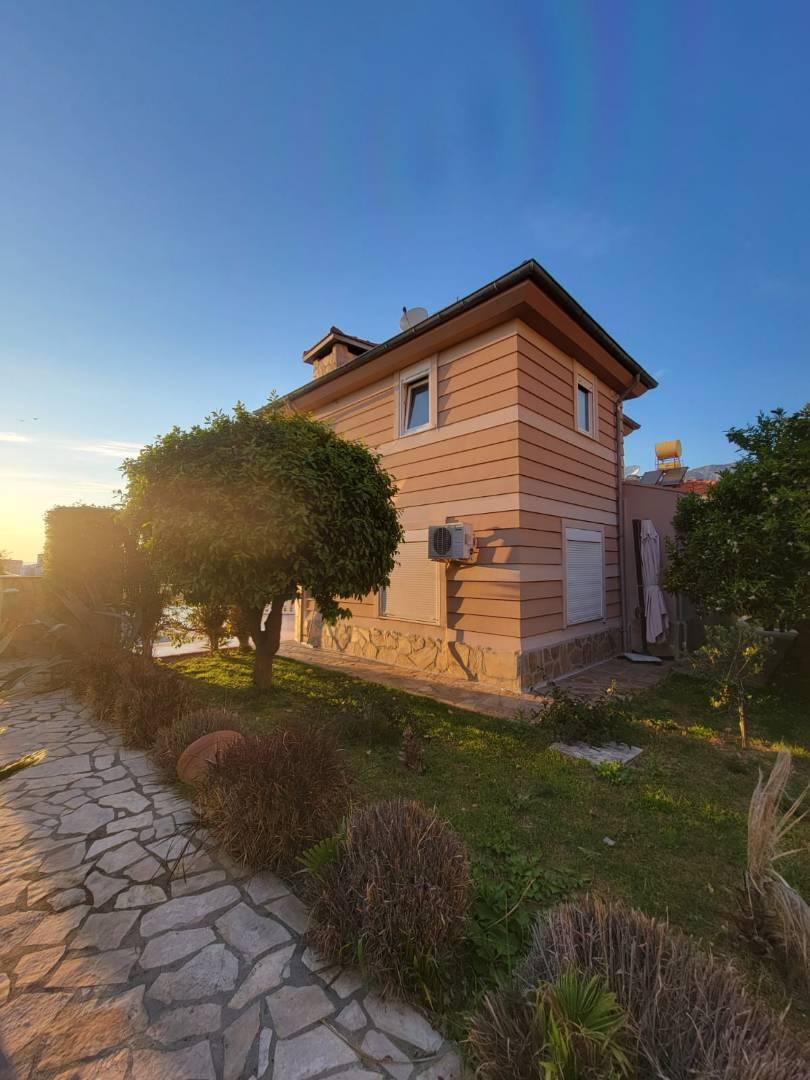 Alanya Kargıcak'ta Muhteşem Deniz Manzaralı, Özel Havuzlu, Şık Villa-43390