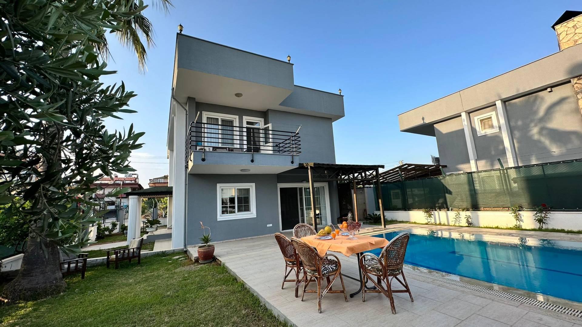 Alanya Konaklı'da Denize Yakın, Özel Havuzlu, Lüks Aile Villası-36112