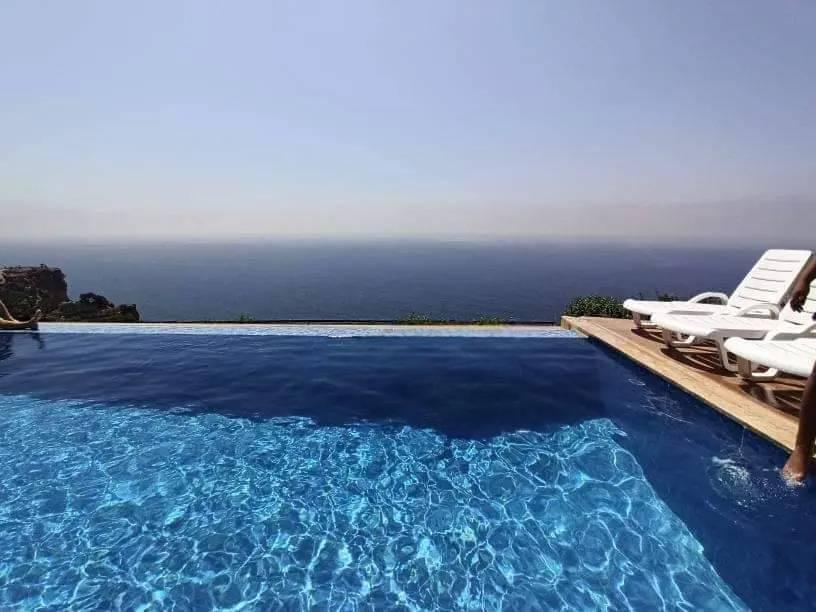 Alanya Uğrak'da Panoramik Deniz Manzaralı, Özel Havuzlu, Lüks Villa-42141