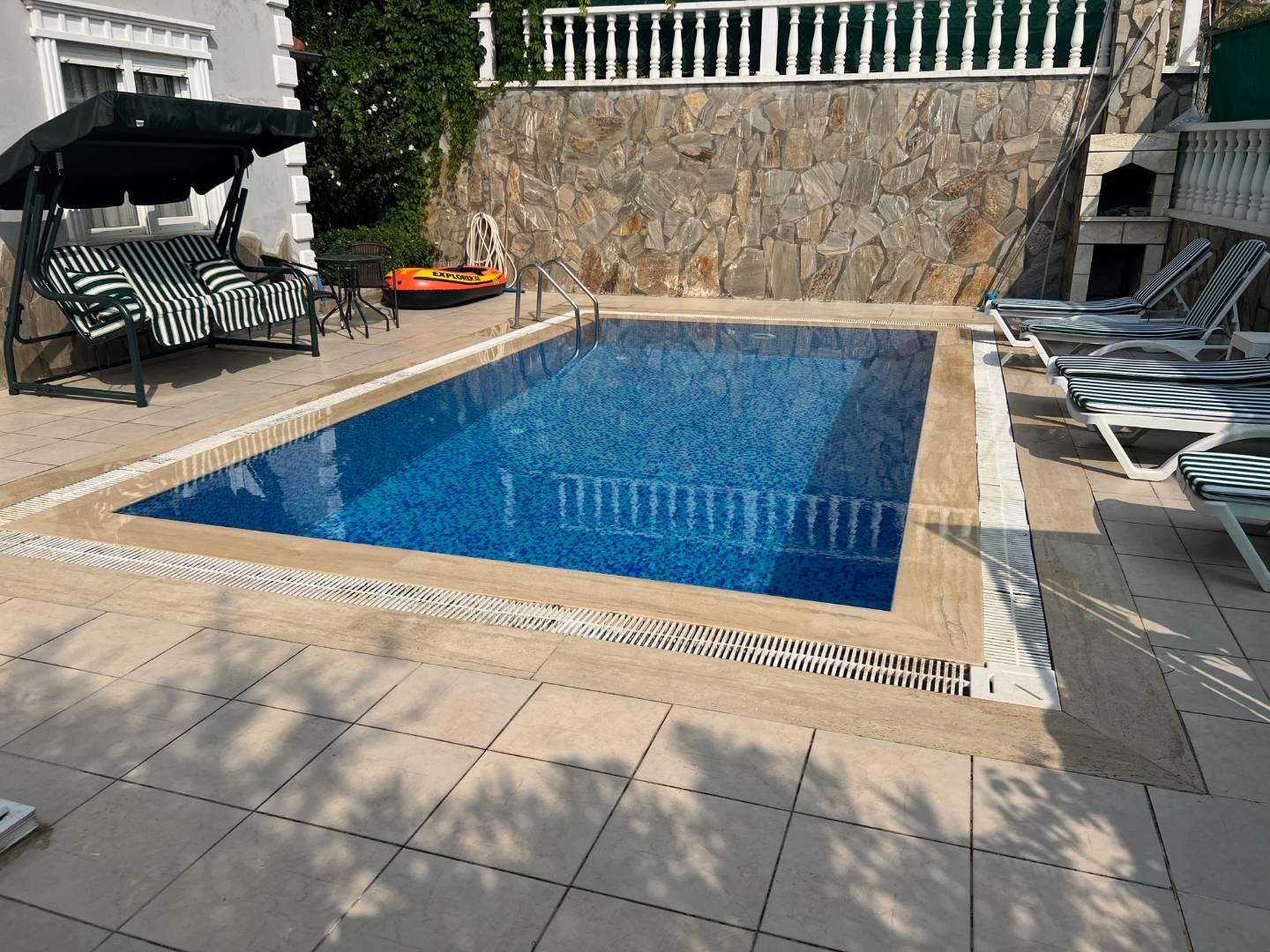 Alanya'da Deniz ve Orman Manzaralı, Özel Havuzlu, Lüks Villa-12403