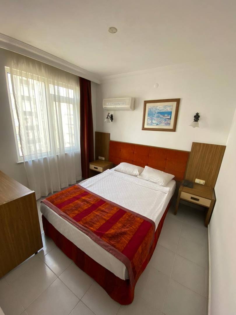 Antalya Alanya'da Tesis İçerisinde, Ortak Havuzlu, Ekonomik Suite