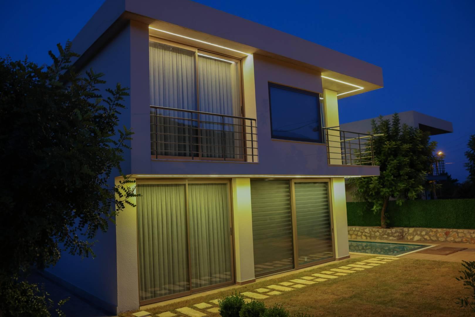 Antalya Finike'de Doğa İçerisinde, Özel Havuzlu, Jakuzili Villa-43154