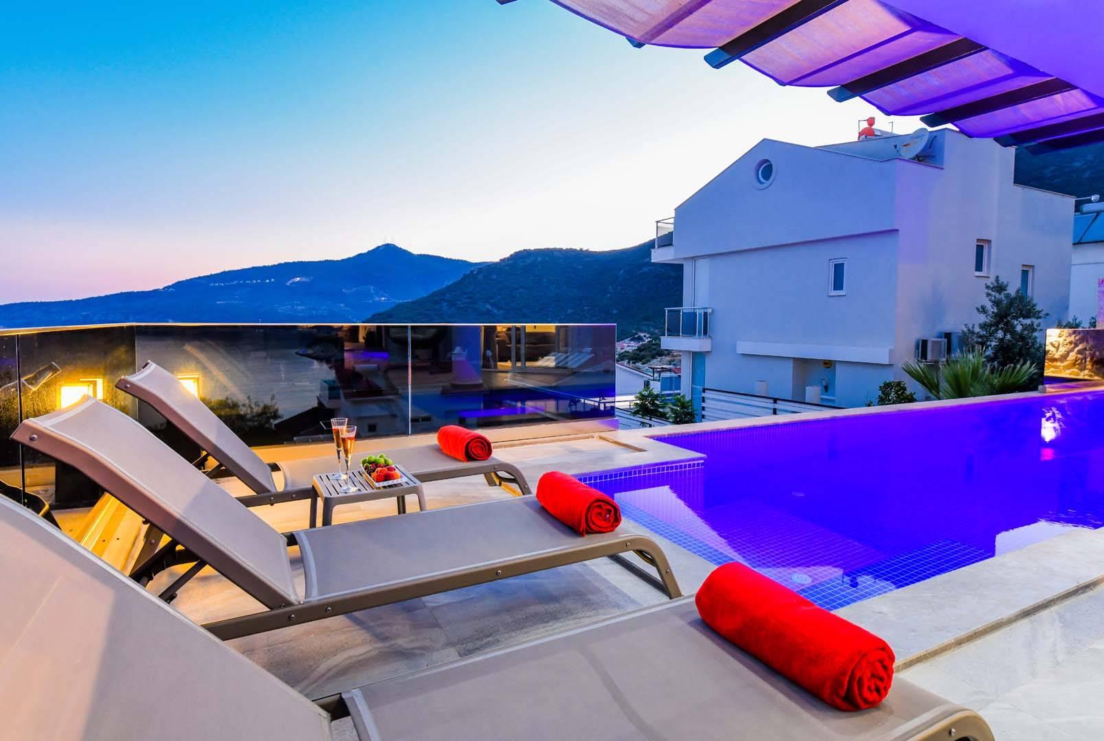 Kaş Kalkan'da Deniz Ve Doğa Manzaralı, Özel Havuzlu, Modern Villa-40951