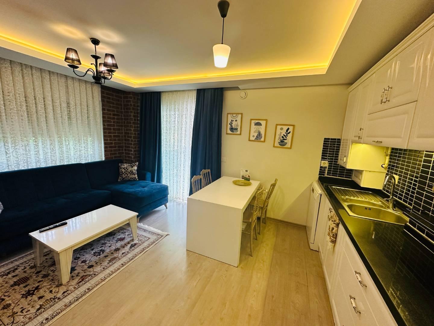 Antalya Konyaaltı'nda Denize 150 Metre Mesafede, 2+1 Kiralık Dubleks-23653