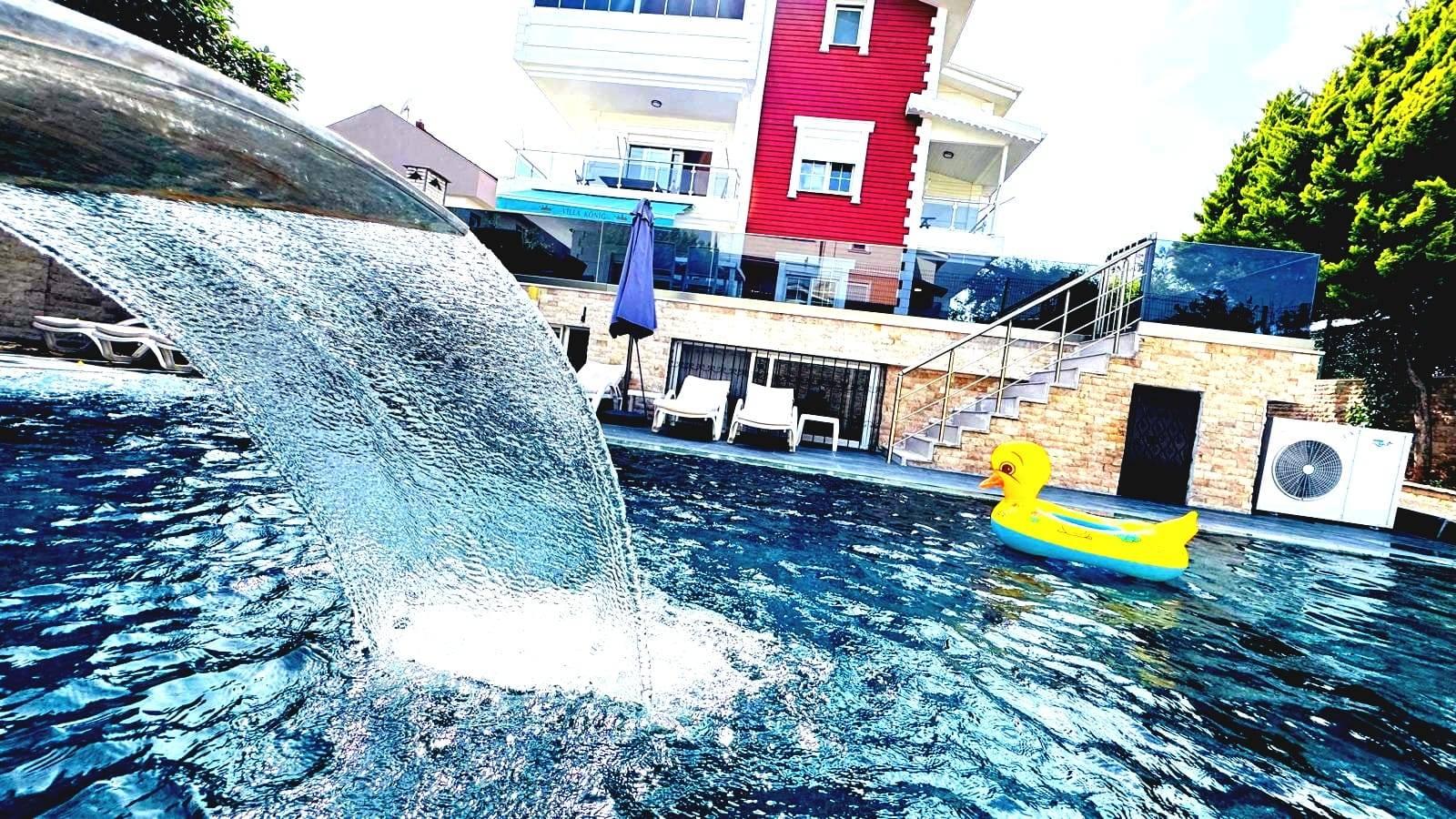 Antalya Serik'te Muhteşem Doğa İçerisinde, Özel Havuzlu, Şık Villa-21463